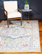 Turner - Grey & Blue Rug
