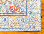 Turner - Grey & Blue Rug