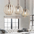 Rooney - Rustic Cage Hanging Lamp