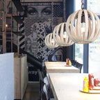 Rooney - Rustic Cage Hanging Lamp