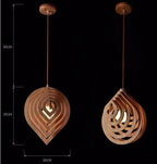 Indre - Art-Deco Modern Teardrop Pendant Light