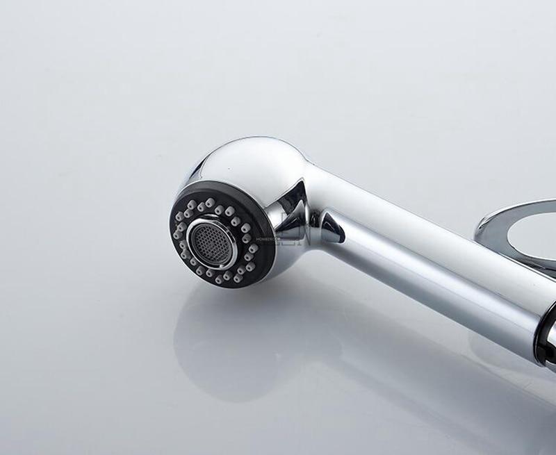 Ellis - Deck-Mounted Pull-Out Copper Kitchen Faucet