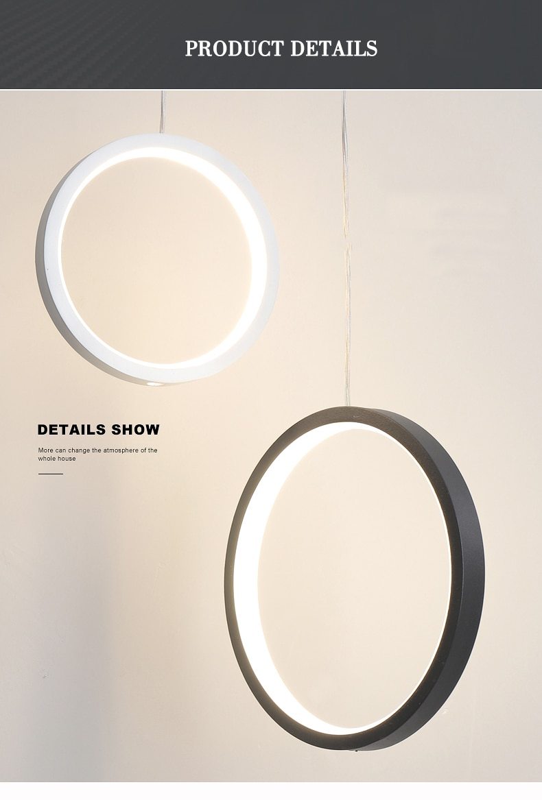 Kavita - Round LED Pendant Lamp