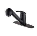 Ellis - Deck-Mounted Pull-Out Copper Kitchen Faucet