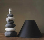 Stonia - Modern Ceramic Stone Lamp